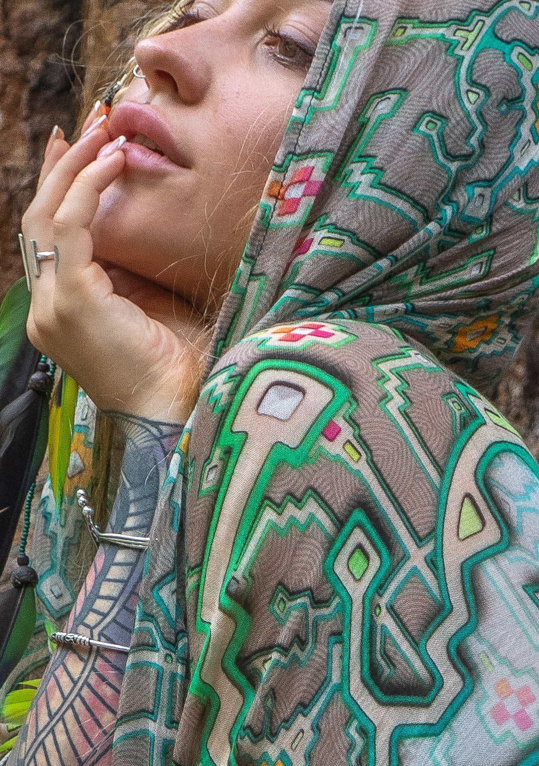 Scarf / Pareo Bamboo - HUIRRARIKA